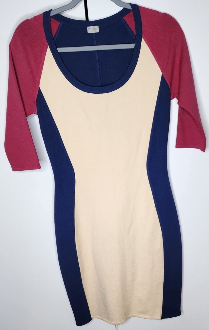 Mantu Colorblocked Dress, Size 42/US Small 6